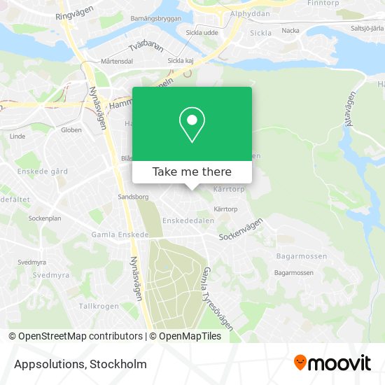 Appsolutions map