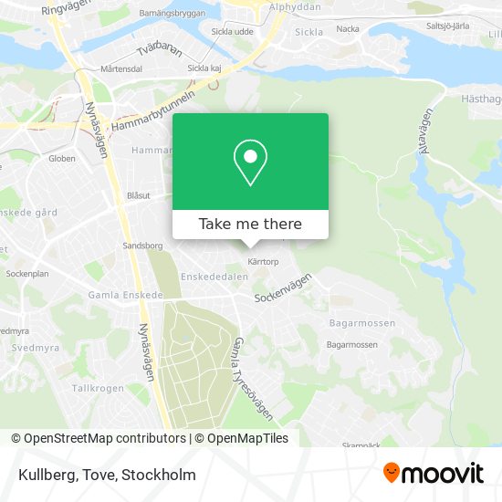 Kullberg, Tove map