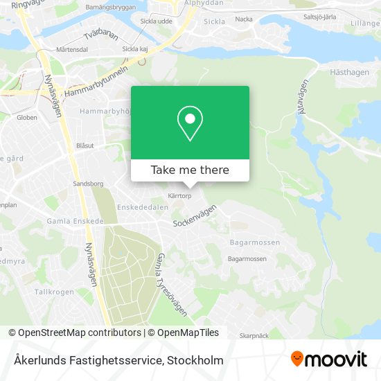 Åkerlunds Fastighetsservice map