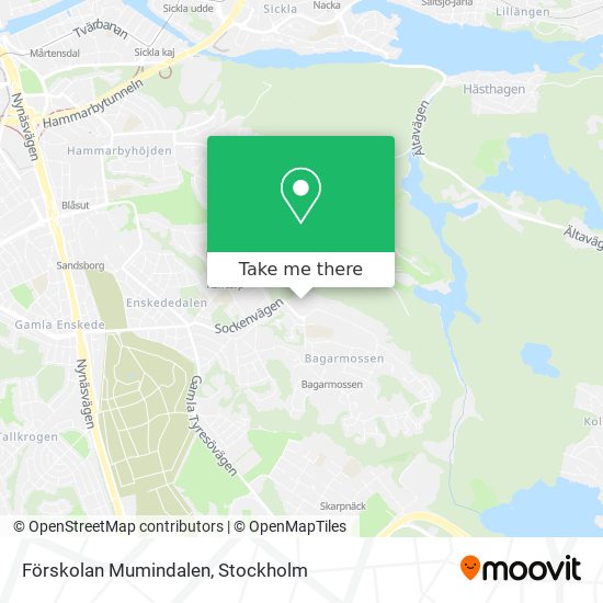 Förskolan Mumindalen map