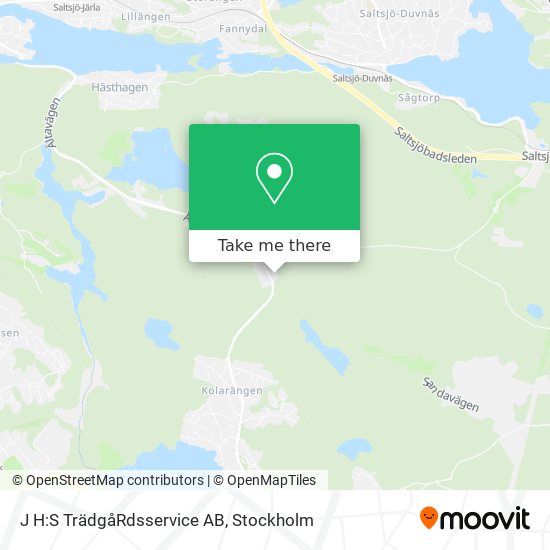 J H:S TrädgåRdsservice AB map