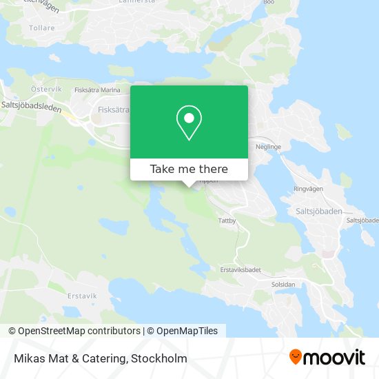 Mikas Mat & Catering map