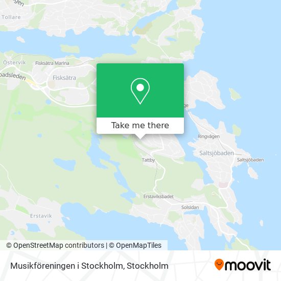 Musikföreningen i Stockholm map