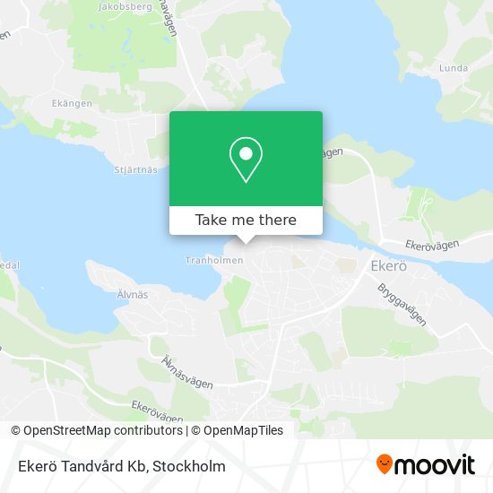 Ekerö Tandvård Kb map