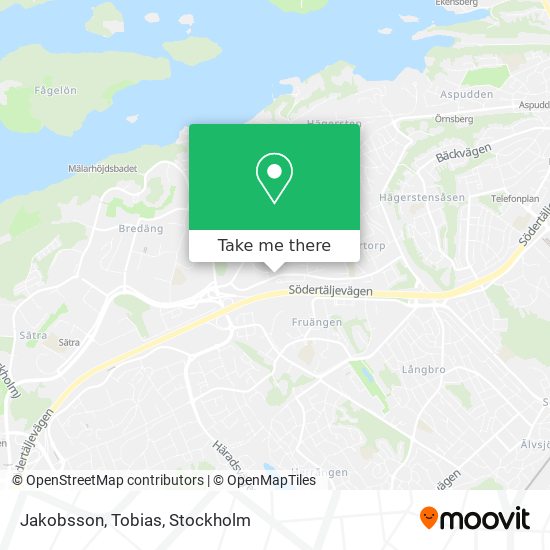 Jakobsson, Tobias map