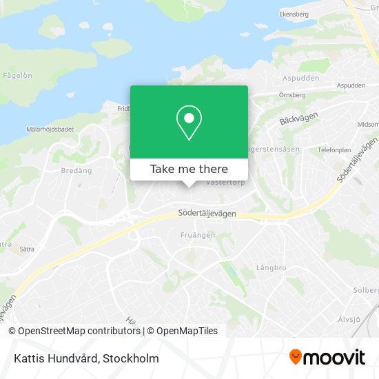 Kattis Hundvård map