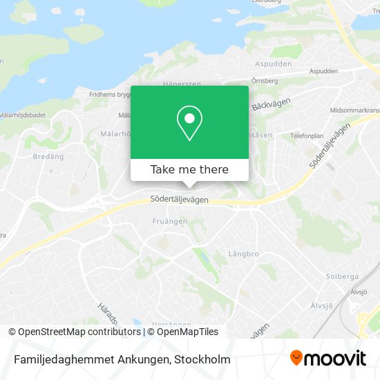 Familjedaghemmet Ankungen map