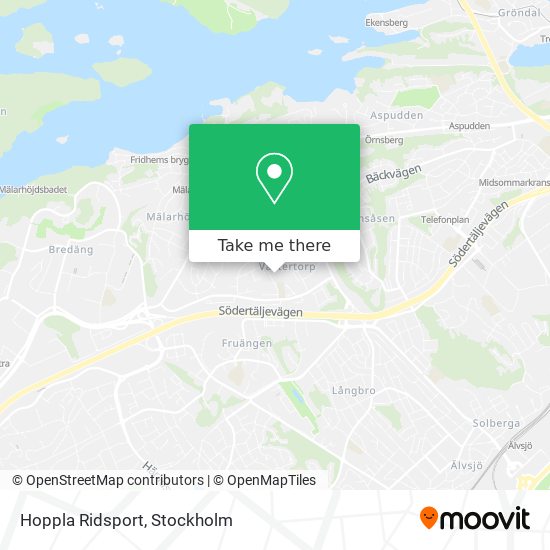 Hoppla Ridsport map