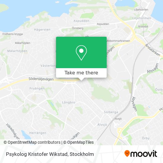 Psykolog Kristofer Wikstad map