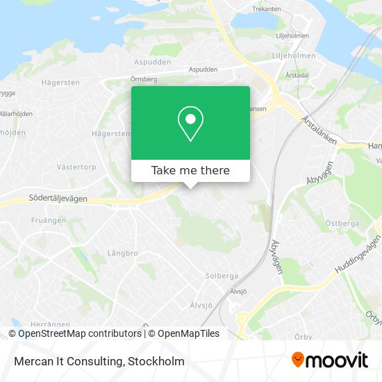 Mercan It Consulting map