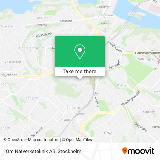 Om Nätverksteknik AB map