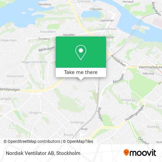 Nordisk Ventilator AB map