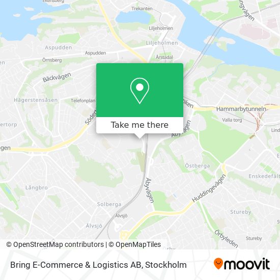 Bring E-Commerce & Logistics AB map