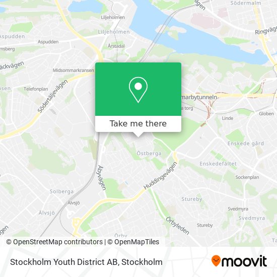 Stockholm Youth District AB map