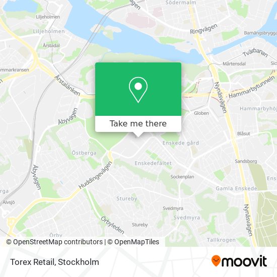 Torex Retail map