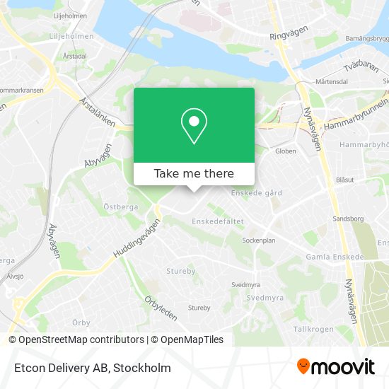 Etcon Delivery AB map