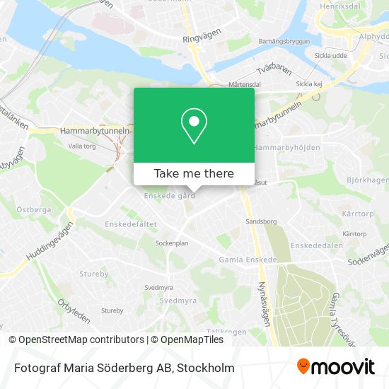 Fotograf Maria Söderberg AB map