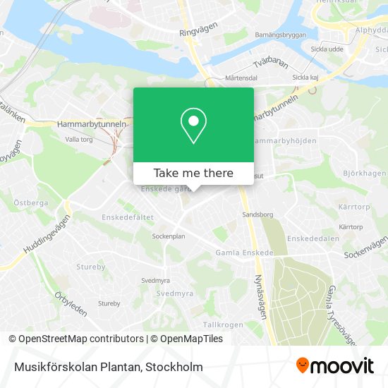 Musikförskolan Plantan map