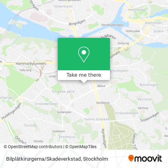 Bilplåtkirurgerna / Skadeverkstad map