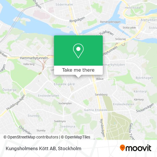 Kungsholmens Kött AB map