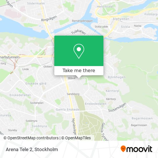 Arena Tele 2 map