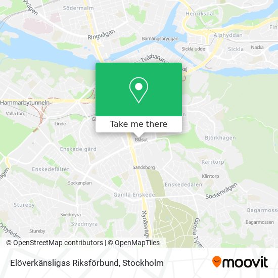 Elöverkänsligas Riksförbund map