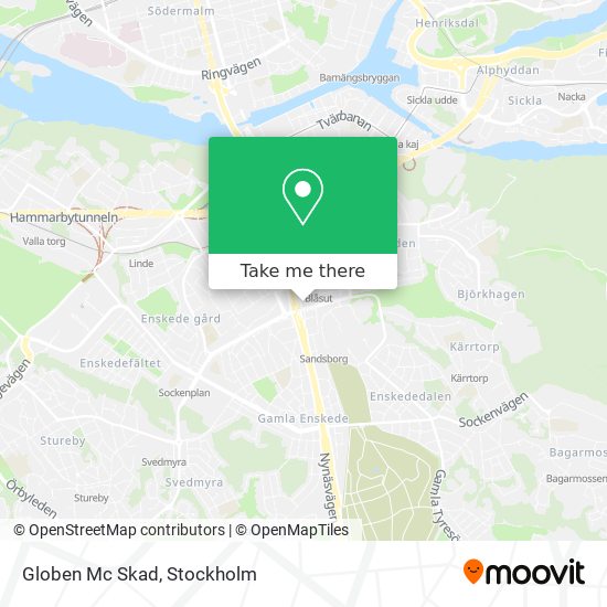 Globen Mc Skad map