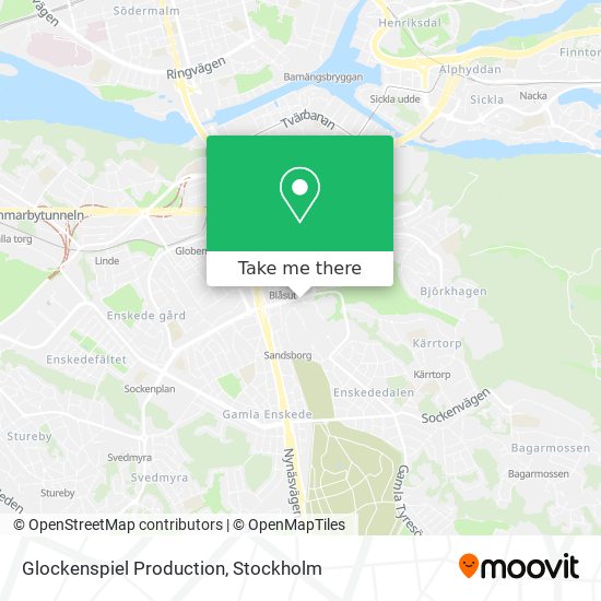 Glockenspiel Production map