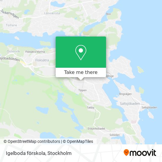 Igelboda förskola map