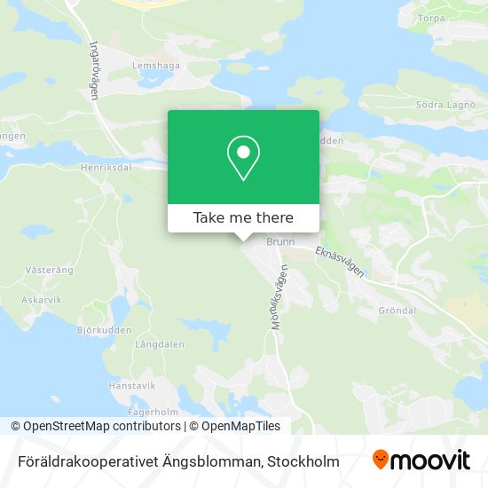 Föräldrakooperativet Ängsblomman map