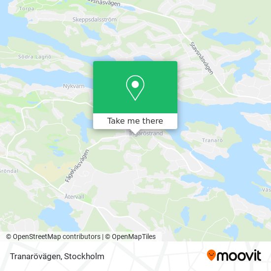 Tranarövägen map