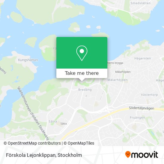 Förskola Lejonklippan map