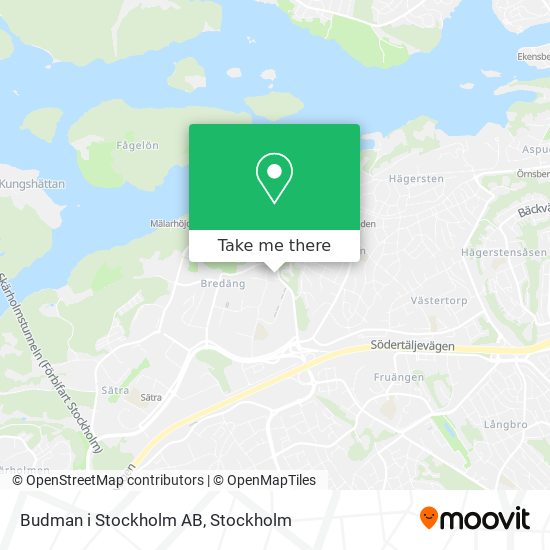 Budman i Stockholm AB map