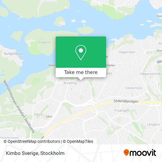 Kimbo Sverige map