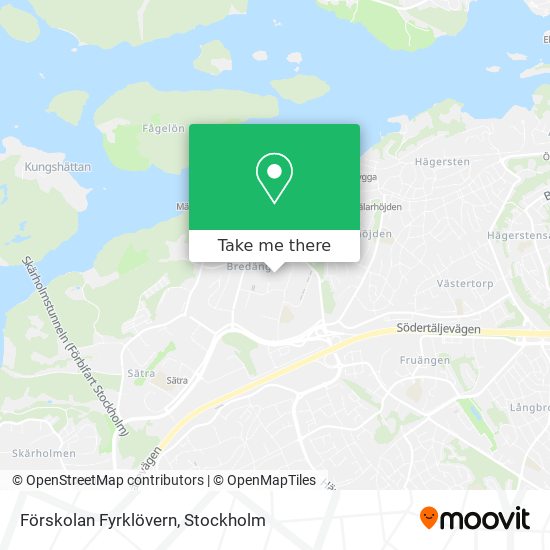 Förskolan Fyrklövern map