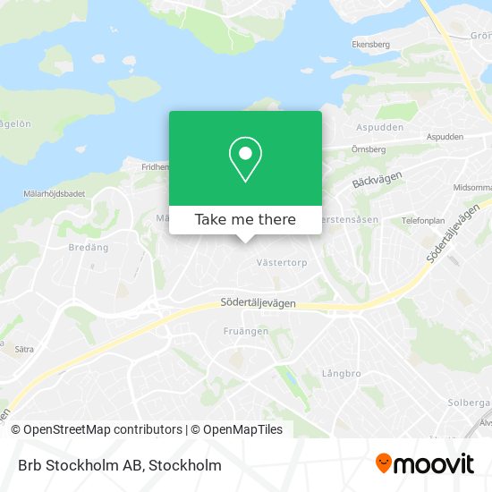 Brb Stockholm AB map