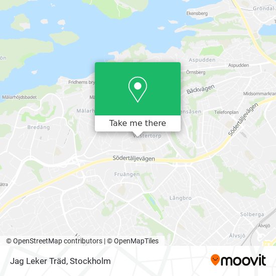 Jag Leker Träd map