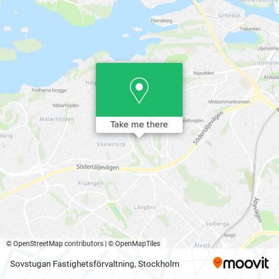 Sovstugan Fastighetsförvaltning map