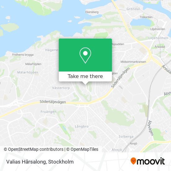 Valias Hårsalong map