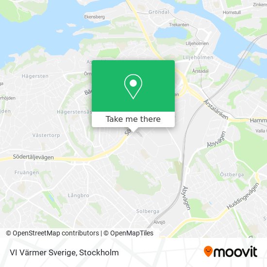 VI Värmer Sverige map