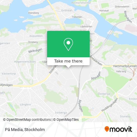 På Media map