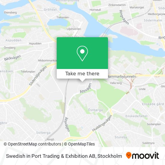 Swedish in Port Trading & Exhibition AB map