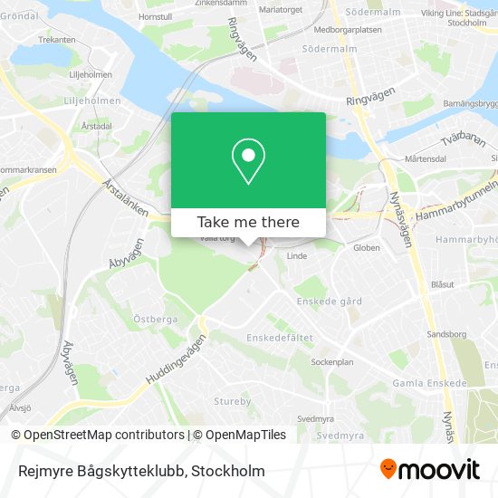 Rejmyre Bågskytteklubb map