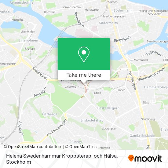 Helena Swedenhammar Kroppsterapi och Hälsa map