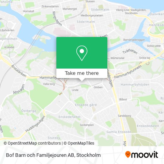 Bof Barn och Familjejouren AB map