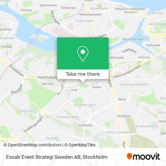 Essab Event Strategi Sweden AB map