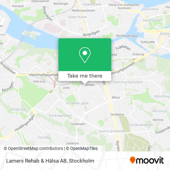 Lamers Rehab & Hälsa AB map