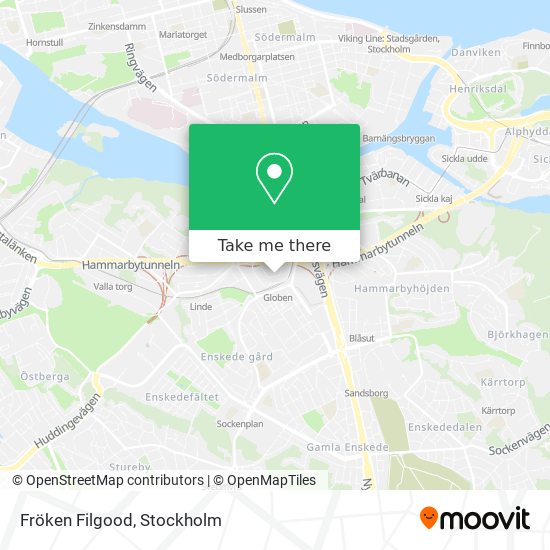 Fröken Filgood map