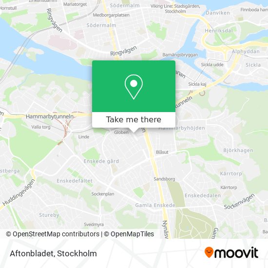 Aftonbladet map