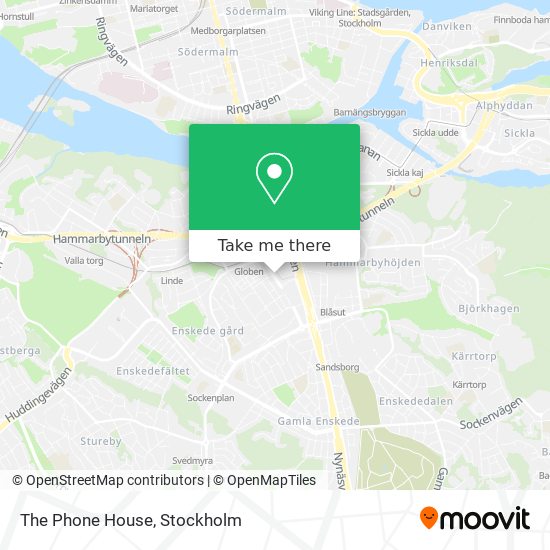 The Phone House map